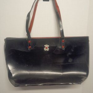 Elegant Black Tote Bag